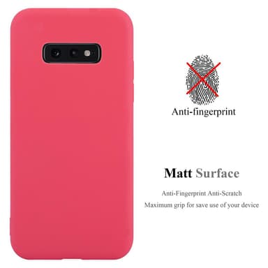 Skal Samsung Galaxy S10e Fodral Case (Röd)