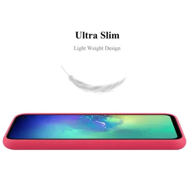 Skal Samsung Galaxy S10e Fodral Case (Röd)