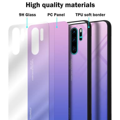 Huawei P30 PRO Skal Fodral Case (Svart)
