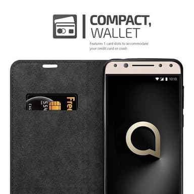 Alcatel 5 Skal Fodral Case (Röd)