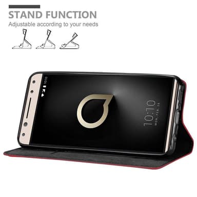 Alcatel 5 Skal Fodral Case (Röd)