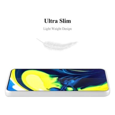 Skal Samsung Galaxy A80 / A90 4G Fodral Case (Silver)