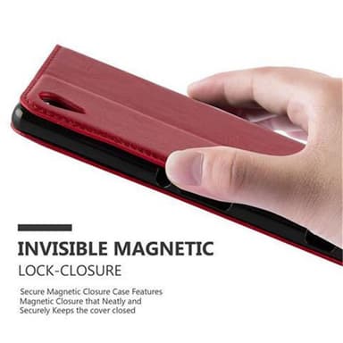 Sony Xperia M4 AQUA Skal Fodral Case (Röd)