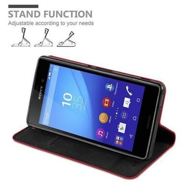 Sony Xperia M4 AQUA Skal Fodral Case (Röd)