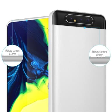 Skal Samsung Galaxy A80 / A90 4G Fodral Case (Silver)