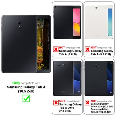 Samsung Galaxy Tab A (10.5 tum) 3x Skyddsglas