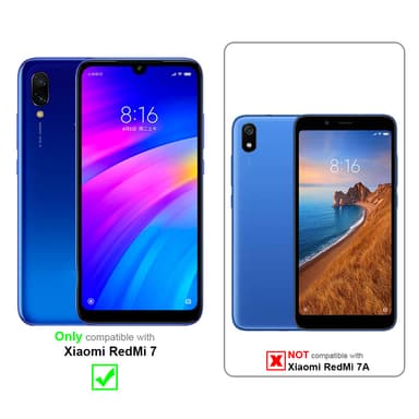 Xiaomi RedMi 7 Skal Fodral Case (Svart)