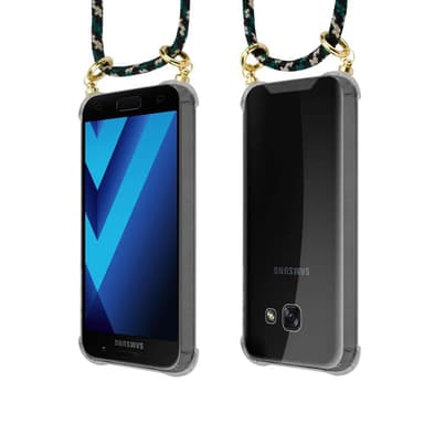 Samsung Galaxy A3 2017 Skal Fodral Kedja (Brun)