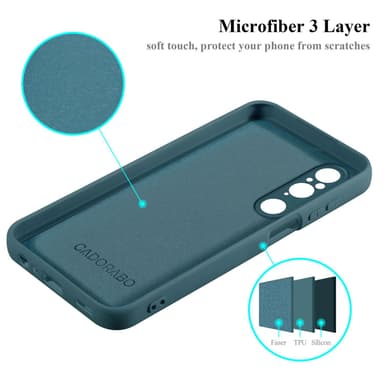 Sony Xperia 1 V Skal Fodral Case (Grön)