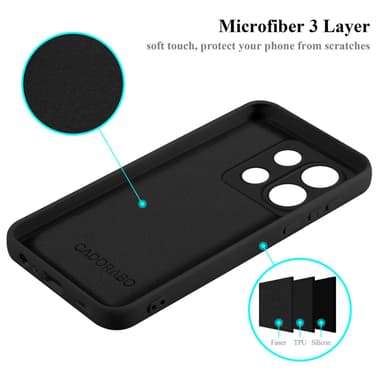 Xiaomi Poco X6 Skal Fodral Case (Svart)