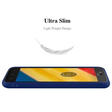 Skal Motorola MOTO C PLUS Fodral Case (Blå)