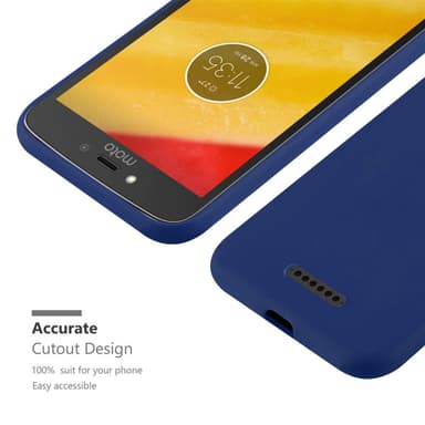 Skal Motorola MOTO C PLUS Fodral Case (Blå)