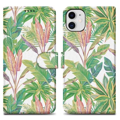 iPhone 11 Plånboksfodral Skal (Grön)