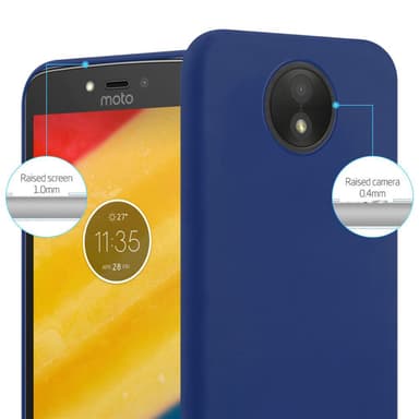 Skal Motorola MOTO C PLUS Fodral Case (Blå)