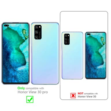 Honor View 30 PRO Plånboksfodral Skal (Grå)