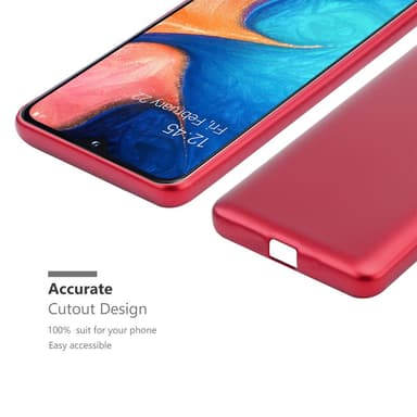 Skal Samsung Galaxy A10e / A20e Fodral Case (Röd)