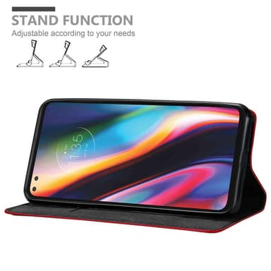 Motorola MOTO G 5G PLUS Skal Fodral Case (Röd)