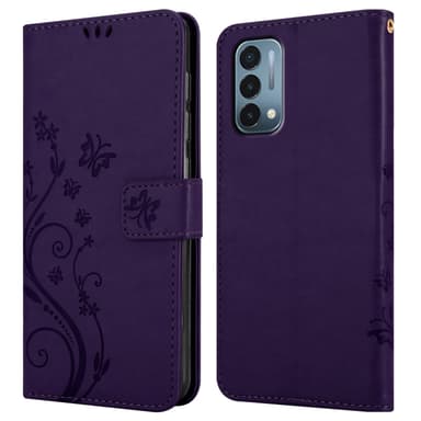 OnePlus Nord N200 5G Plånboksfodral Skal (Lila)