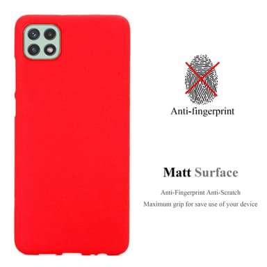 Skal Samsung Galaxy A22 5G Fodral Case (Röd)