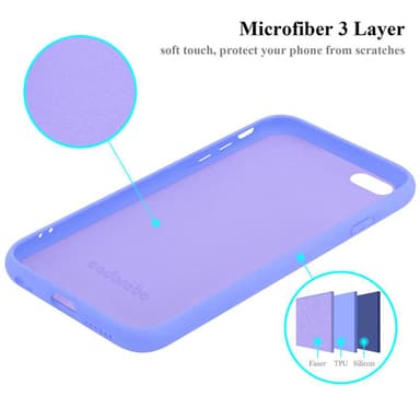 iPhone 6 / 6S Skal Fodral Case (Lila)