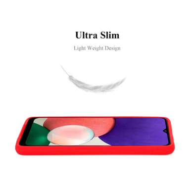 Skal Samsung Galaxy A22 5G Fodral Case (Röd)