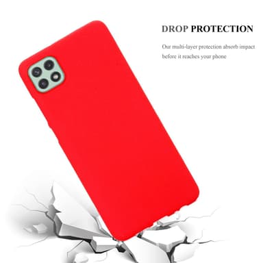 Skal Samsung Galaxy A22 5G Fodral Case (Röd)