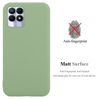 Skal Realme 8i / Narzo 50 4G Fodral Case (Grön)