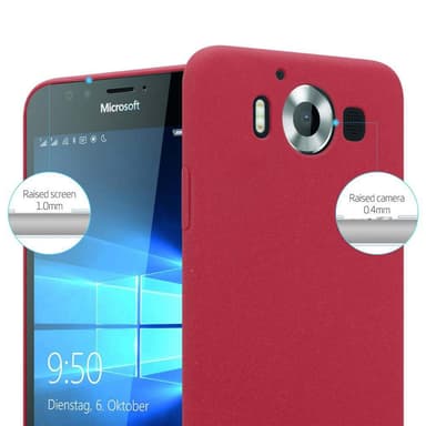 Nokia Lumia 950 Skal Fodral Case (Röd)