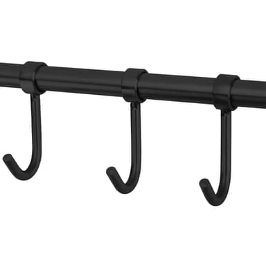 Hängande köksskena Krokar Vägghållare (7 krokar)