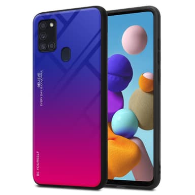 Samsung Galaxy A21s Skal Fodral Case (Svart)
