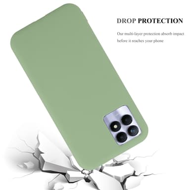 Skal Realme 8i / Narzo 50 4G Fodral Case (Grön)