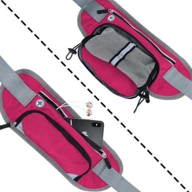 Sport vattenflaska Fanny Pack Mobiltelefonficka