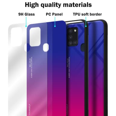 Samsung Galaxy A21s Skal Fodral Case (Svart)