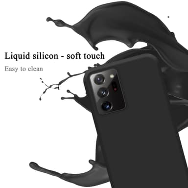 Samsung Galaxy NOTE 20 ULTRA Skal Fodral Case (Svart)