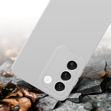 Samsung Galaxy S22 Skal Fodral Case (Vit)