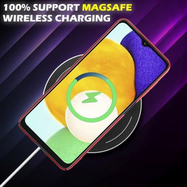 Samsung Galaxy A13 5G Skal Fodral Case (Röd)