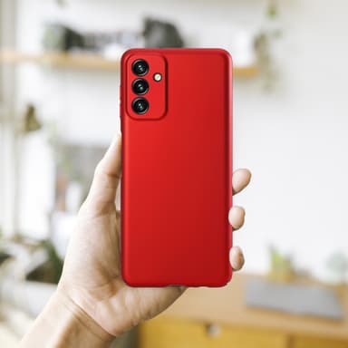 Samsung Galaxy A13 5G Skal Fodral Case (Röd)