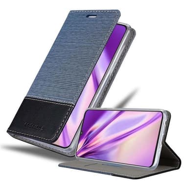 Motorola MOTO Z4 Plånboksfodral Skal (Blå)