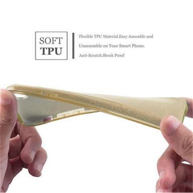 Samsung Galaxy S6 EDGE Skal Fodral Case (Guld)