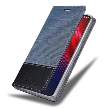 Motorola MOTO Z4 Plånboksfodral Skal (Blå)