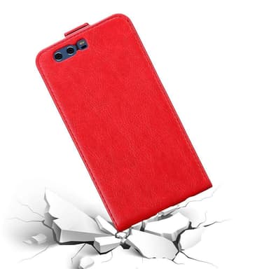 Huawei P10 PLUS Flipfodral Skal (Röd)