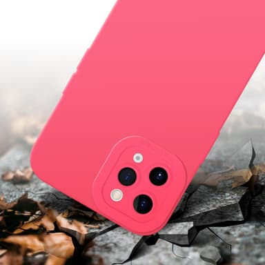 iPhone 11 PRO MAX Skal Fodral Case (Röd)