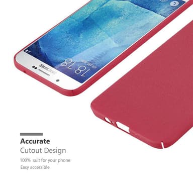 Samsung Galaxy A8 2015 Skal Fodral Case (Röd)