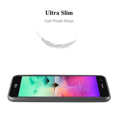 Skal LG K10 2017 Fodral Case (Grå)