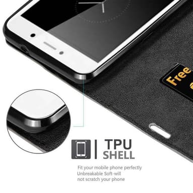 Huawei Enjoy 7 PLUS Skal Fodral Case (Brun)