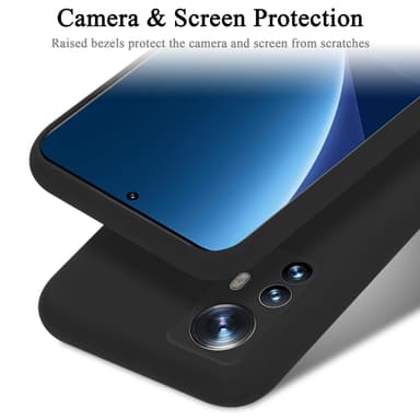 Xiaomi 12 PRO Skal Fodral Case (Svart)