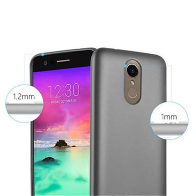 Skal LG K10 2017 Fodral Case (Grå)