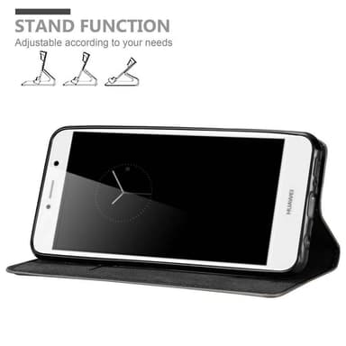 Huawei Enjoy 7 PLUS Skal Fodral Case (Brun)