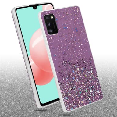 Samsung Galaxy A41 Skal Fodral Case (Lila)