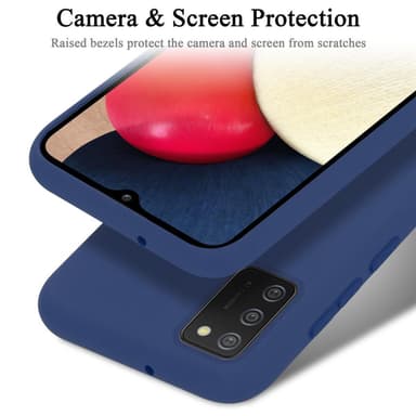 Samsung Galaxy A02s Skal Fodral Case (Blå)